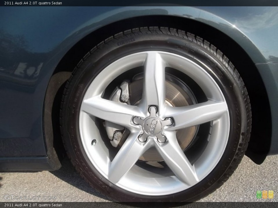 2011 Audi A4 2.0T quattro Sedan Wheel and Tire Photo #59604417