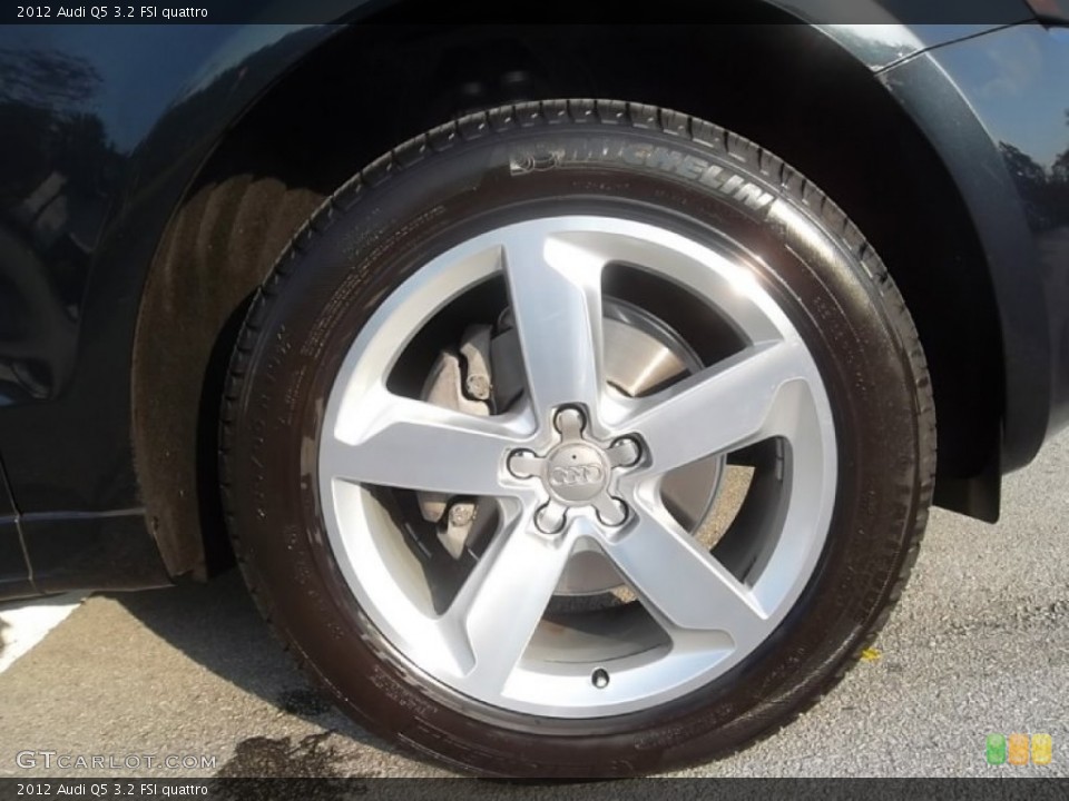 2012 Audi Q5 3.2 FSI quattro Wheel and Tire Photo #59604725