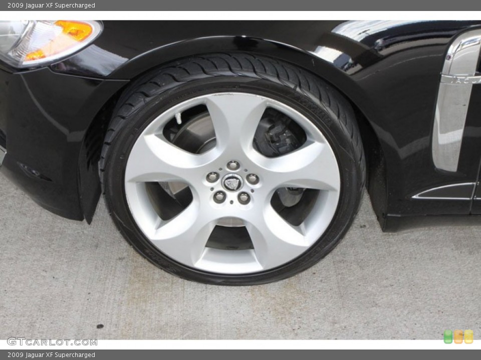 2009 Jaguar XF Supercharged Wheel and Tire Photo #59605539