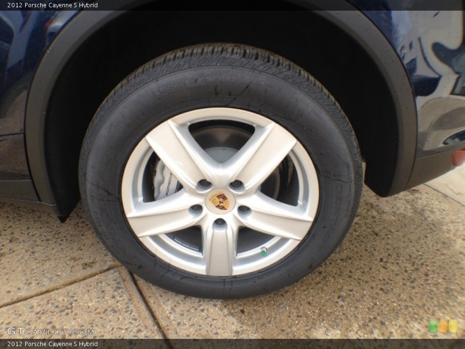 2012 Porsche Cayenne S Hybrid Wheel and Tire Photo #59608704