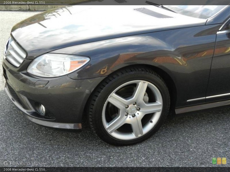 2008 Mercedes-Benz CL 550 Wheel and Tire Photo #59609286