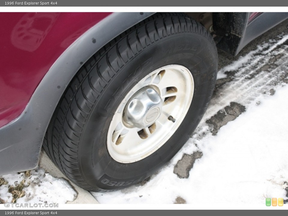 1996 Ford Explorer Sport 4x4 Wheel and Tire Photo #59609592