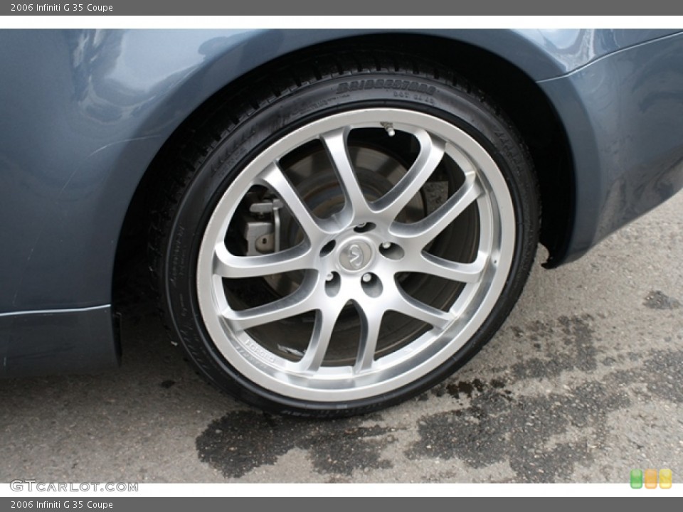 2006 Infiniti G 35 Coupe Wheel and Tire Photo #59611743