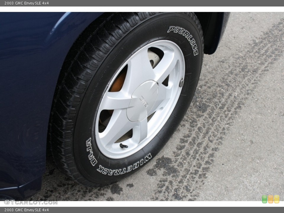2003 GMC Envoy SLE 4x4 Wheel and Tire Photo #59613255