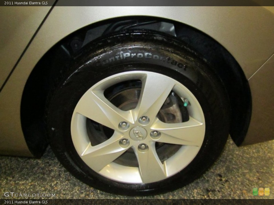 2011 Hyundai Elantra GLS Wheel and Tire Photo #59613567
