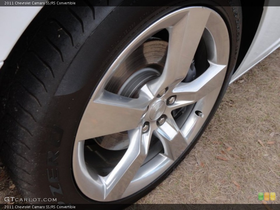 2011 Chevrolet Camaro SS/RS Convertible Wheel and Tire Photo #59617815