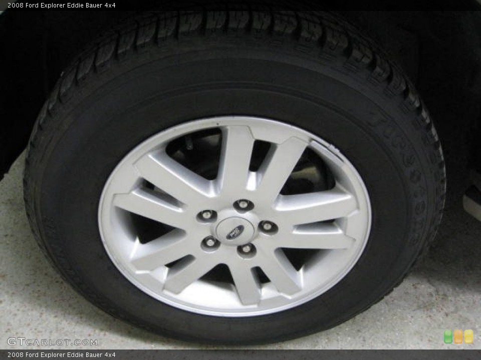 2008 Ford Explorer Eddie Bauer 4x4 Wheel and Tire Photo #59623236