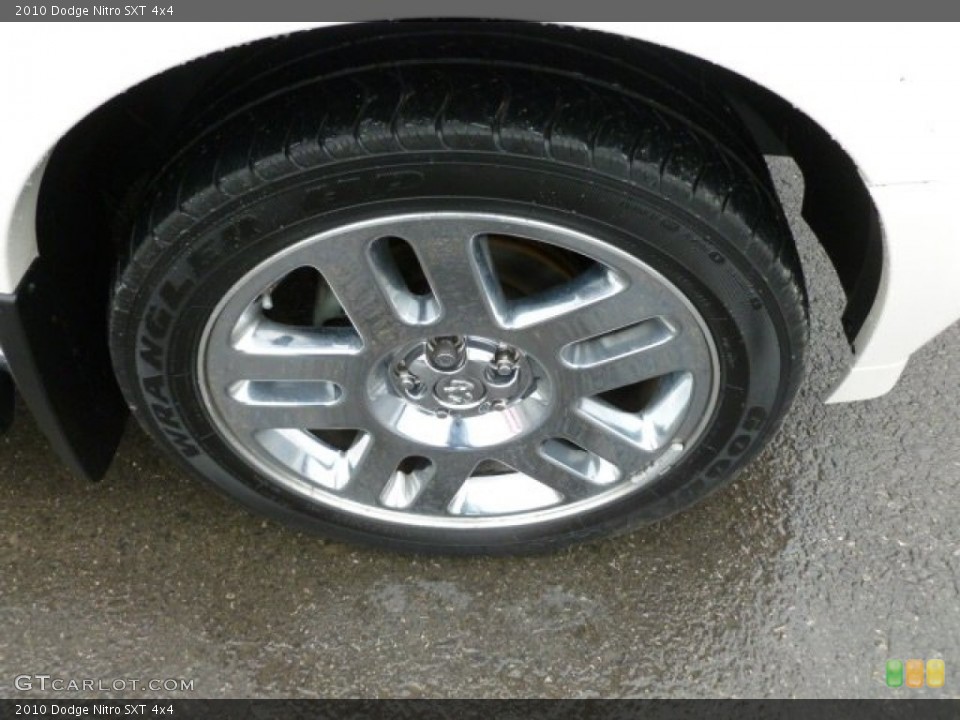 2010 Dodge Nitro SXT 4x4 Wheel and Tire Photo #59624556