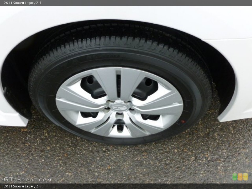 2011 Subaru Legacy 2.5i Wheel and Tire Photo #59625093