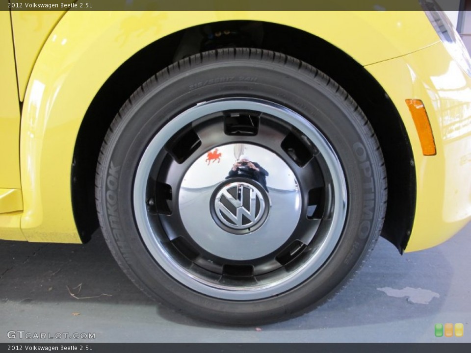 2012 Volkswagen Beetle 2.5L Wheel and Tire Photo #59625330