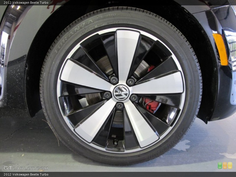 2012 Volkswagen Beetle Turbo Wheel and Tire Photo #59625633