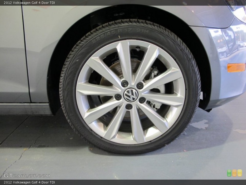 2012 Volkswagen Golf 4 Door TDI Wheel and Tire Photo #59626137
