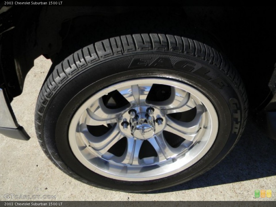 2003 Chevrolet Suburban Custom Wheel and Tire Photo #59627796