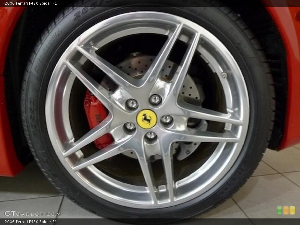 2006 Ferrari F430 Spider F1 Wheel and Tire Photo #59628801