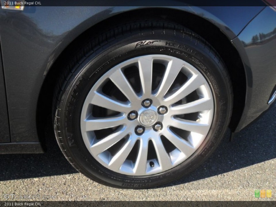 2011 Buick Regal CXL Wheel and Tire Photo #59628816