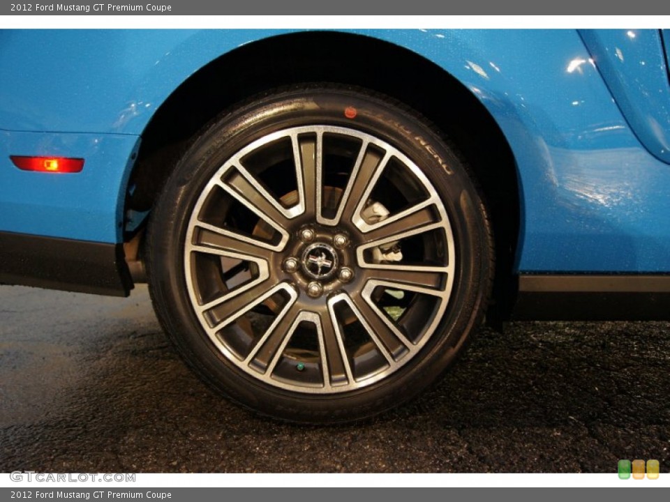 2012 Ford Mustang GT Premium Coupe Wheel and Tire Photo #59629092