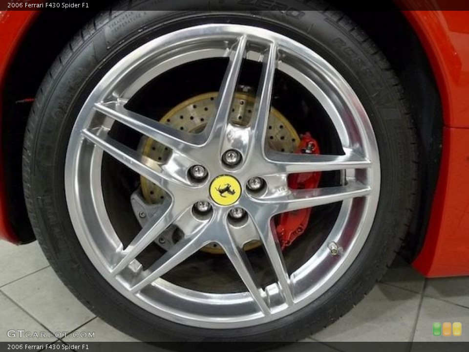 2006 Ferrari F430 Spider F1 Wheel and Tire Photo #59629122