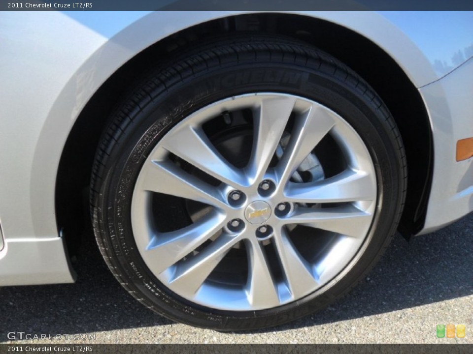 2011 Chevrolet Cruze LTZ/RS Wheel and Tire Photo #59630145