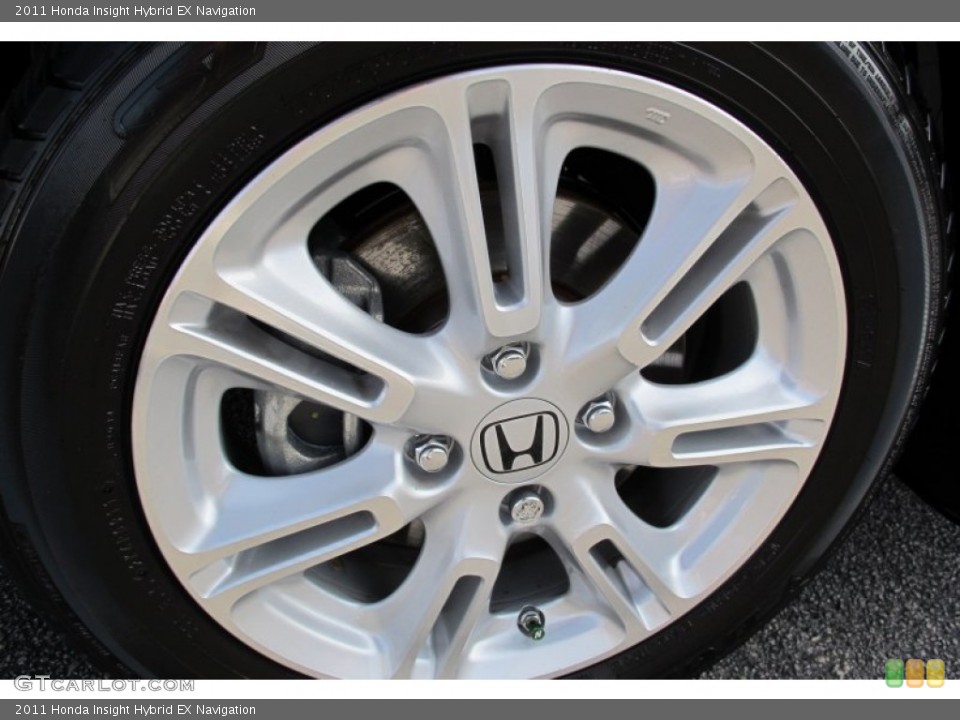2011 Honda Insight Hybrid EX Navigation Wheel and Tire Photo #59630337