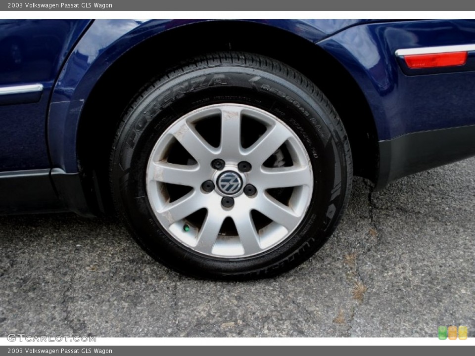 2003 Volkswagen Passat GLS Wagon Wheel and Tire Photo #59641583