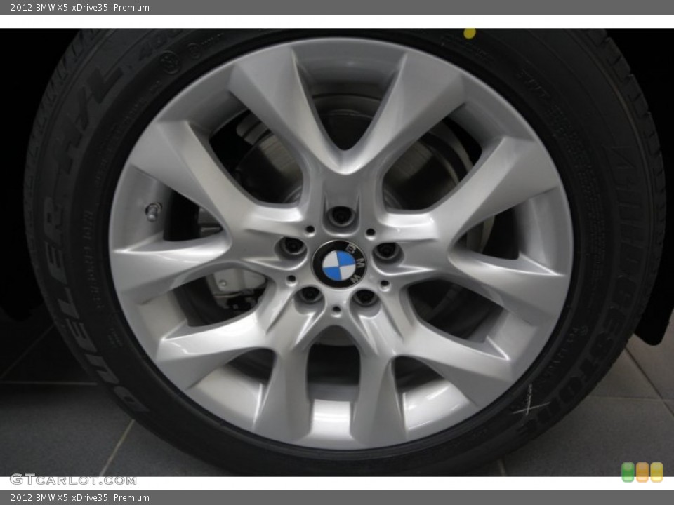 2012 BMW X5 xDrive35i Premium Wheel and Tire Photo #59645312