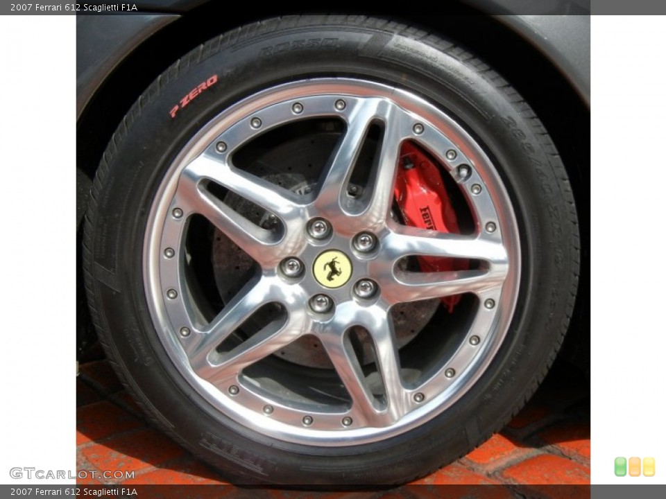 2007 Ferrari 612 Scaglietti F1A Wheel and Tire Photo #59645948