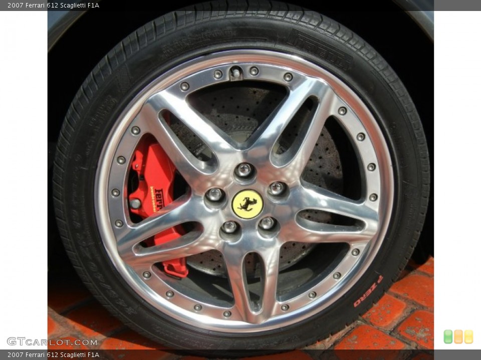 2007 Ferrari 612 Scaglietti F1A Wheel and Tire Photo #59645957