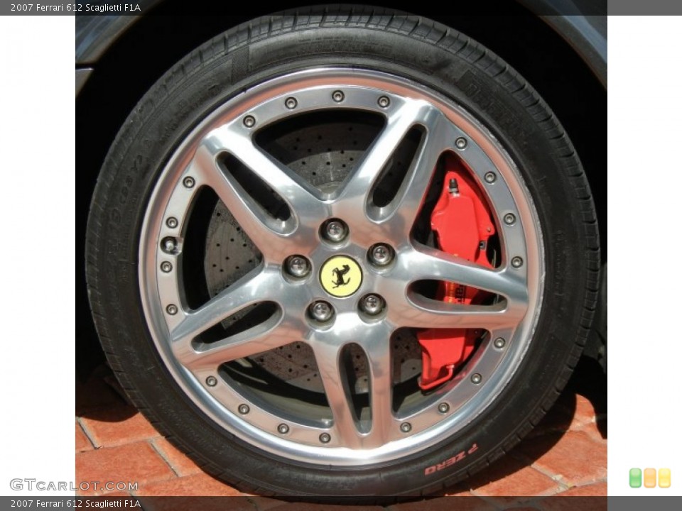 2007 Ferrari 612 Scaglietti F1A Wheel and Tire Photo #59645966