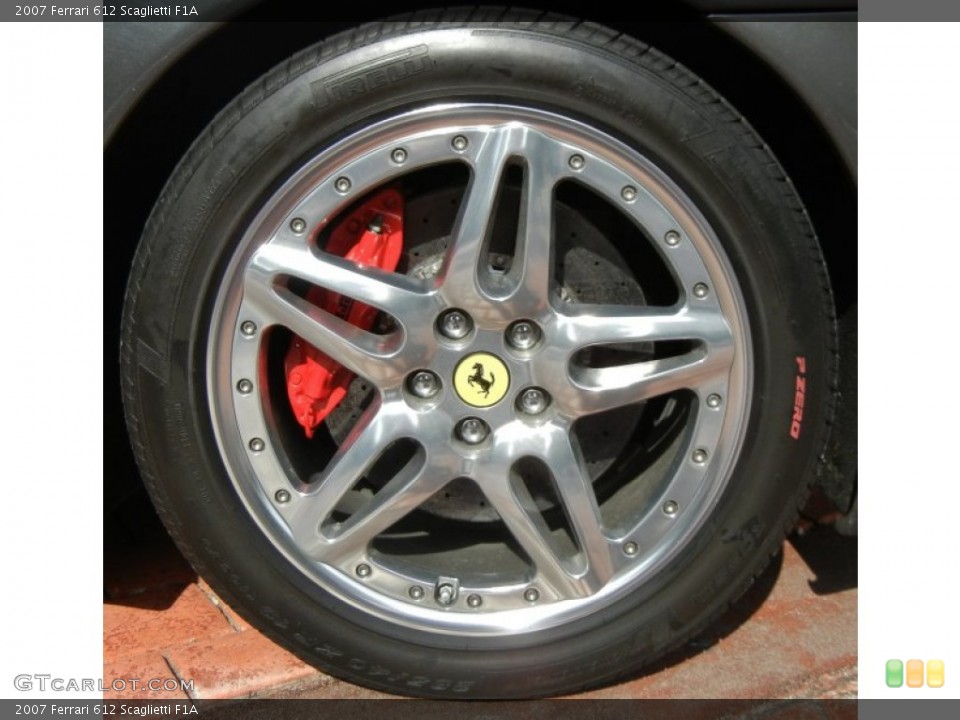 2007 Ferrari 612 Scaglietti F1A Wheel and Tire Photo #59645975