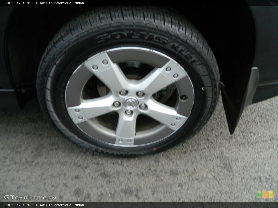 2005 Lexus RX 330 AWD Thundercloud Edition Wheel and Tire Photo #59647340