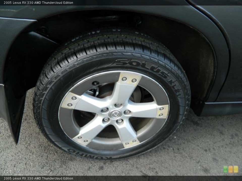 2005 Lexus RX 330 AWD Thundercloud Edition Wheel and Tire Photo #59647349
