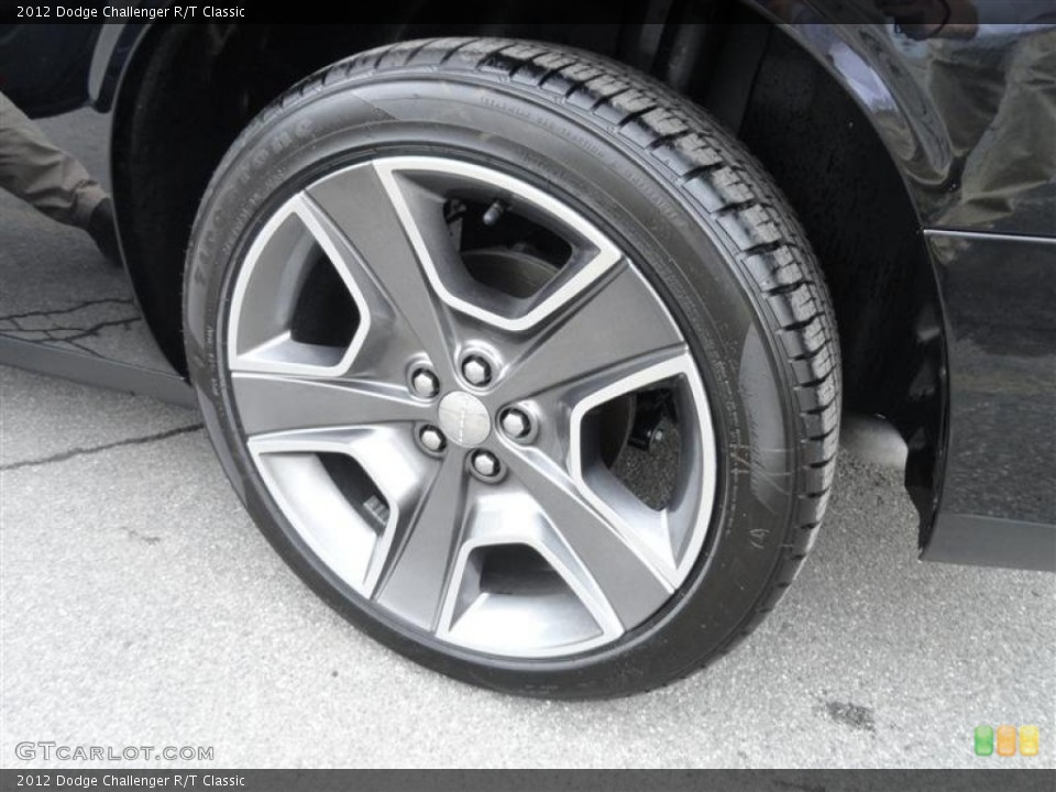 2012 Dodge Challenger R/T Classic Wheel and Tire Photo #59647568
