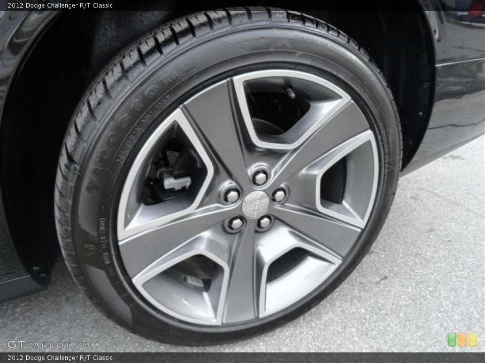 2012 Dodge Challenger R/T Classic Wheel and Tire Photo #59647598