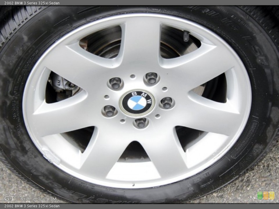 2002 BMW 3 Series 325xi Sedan Wheel and Tire Photo #59663390