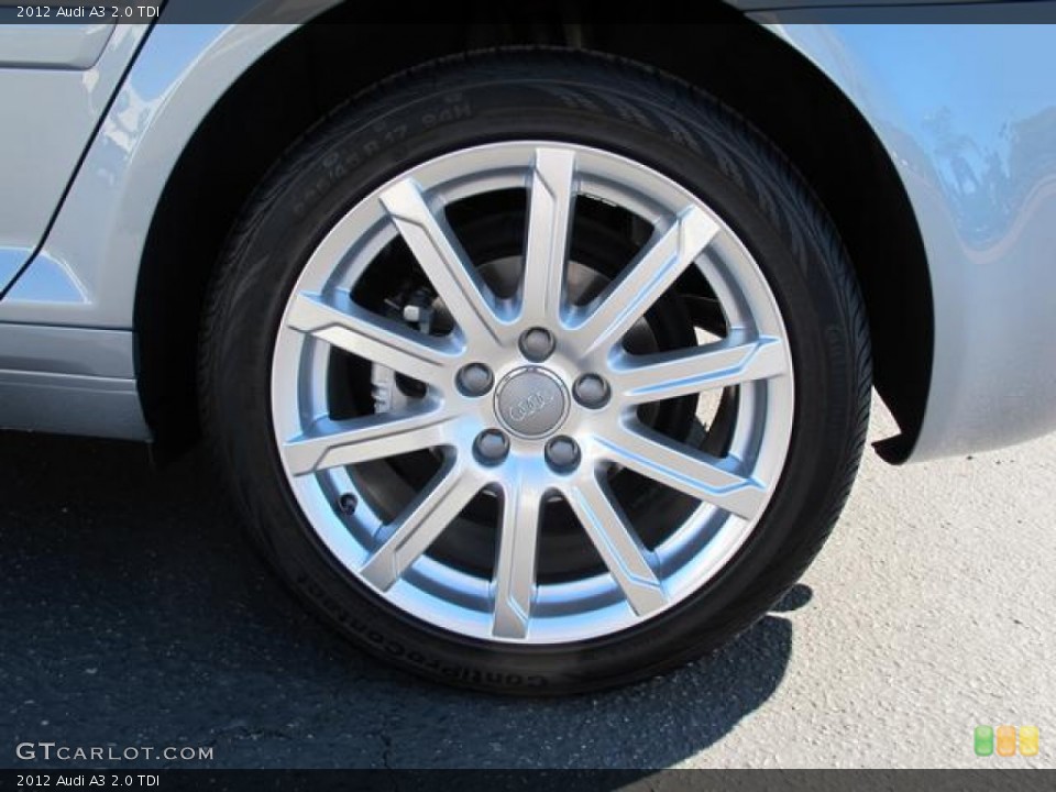 2012 Audi A3 2.0 TDI Wheel and Tire Photo #59667129