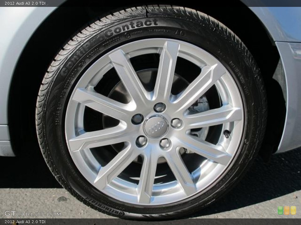 2012 Audi A3 2.0 TDI Wheel and Tire Photo #59667141