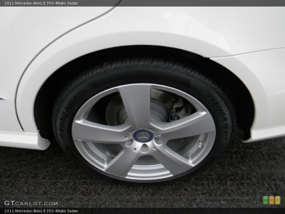 2011 Mercedes-Benz E 350 4Matic Sedan Wheel and Tire Photo #59672191
