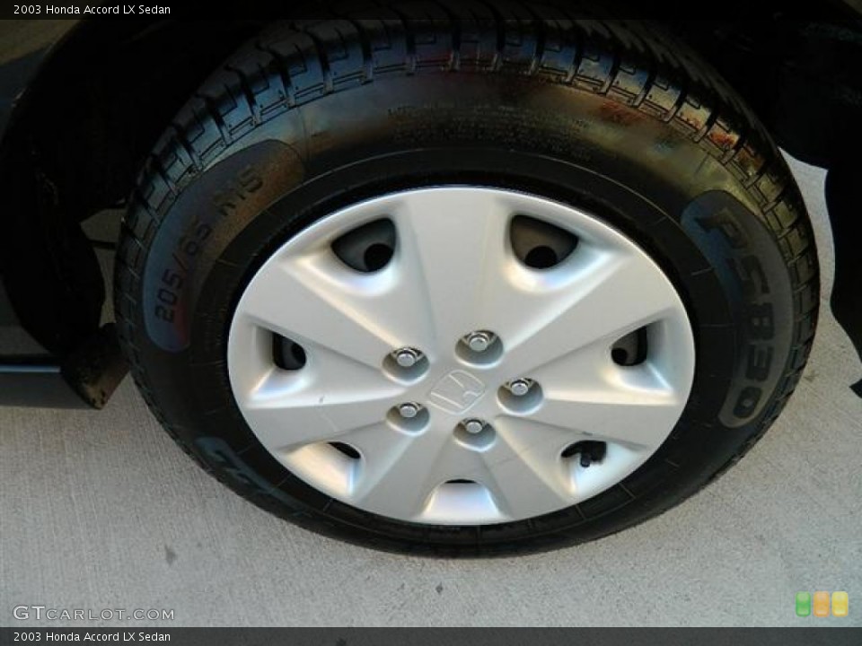 2003 Honda Accord LX Sedan Wheel and Tire Photo #59673972