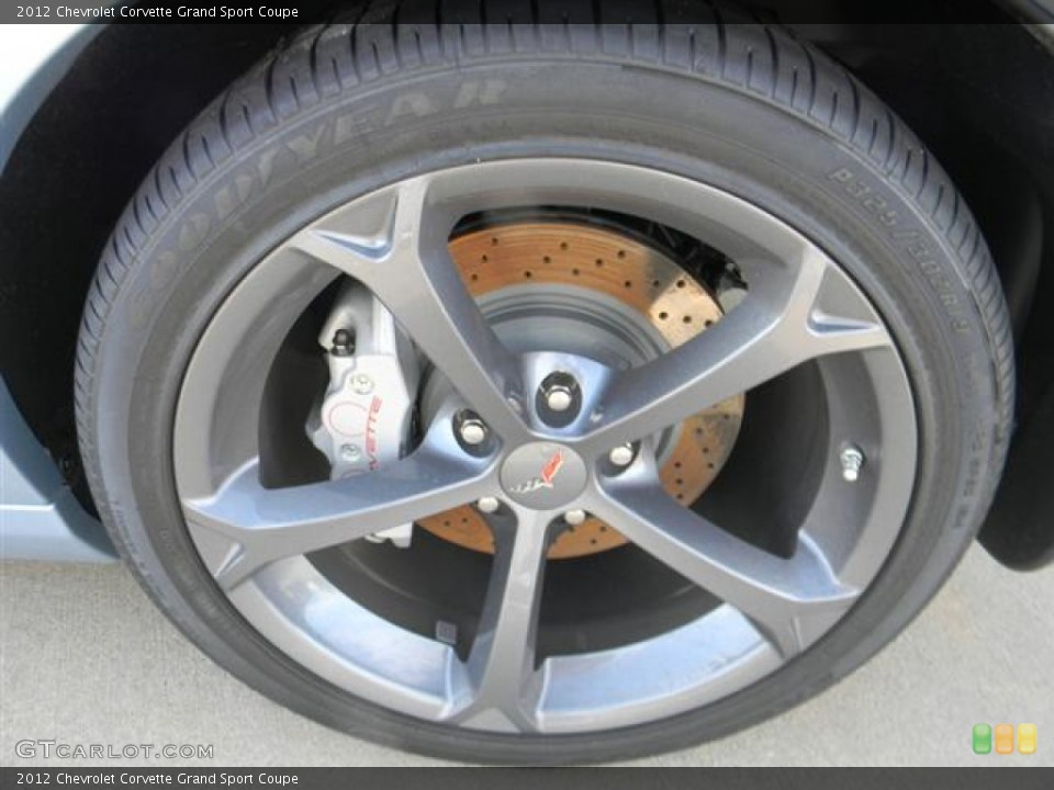 2012 Chevrolet Corvette Grand Sport Coupe Wheel and Tire Photo #59675719