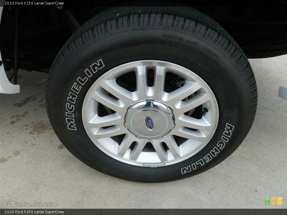 2010 Ford F150 Lariat SuperCrew Wheel and Tire Photo #59676376