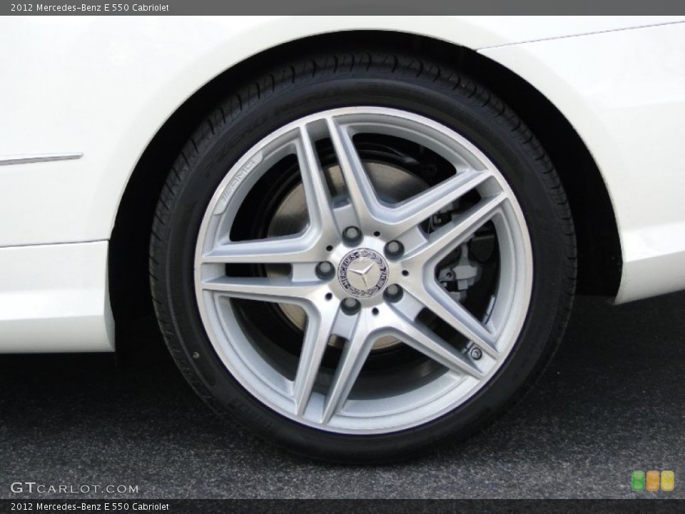 2012 Mercedes-Benz E 550 Cabriolet Wheel and Tire Photo #59676677