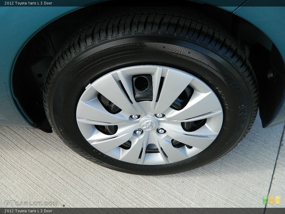 2012 Toyota Yaris L 3 Door Wheel and Tire Photo #59677042