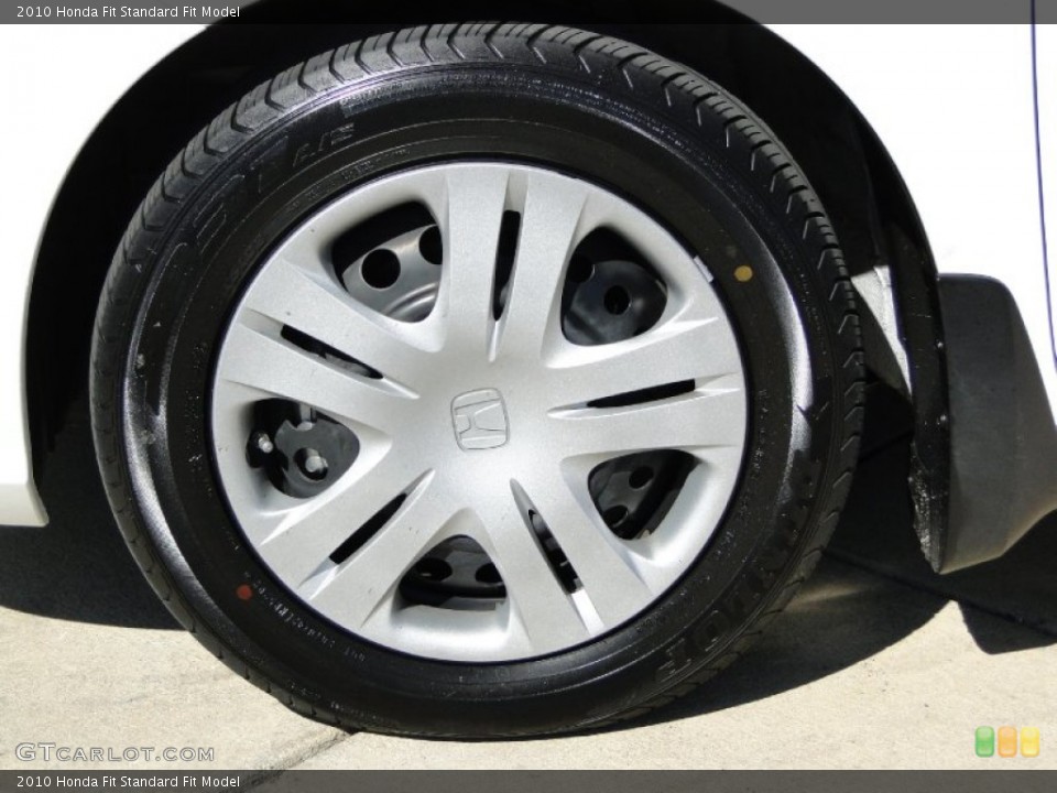 2010 Honda Fit  Wheel and Tire Photo #59677870