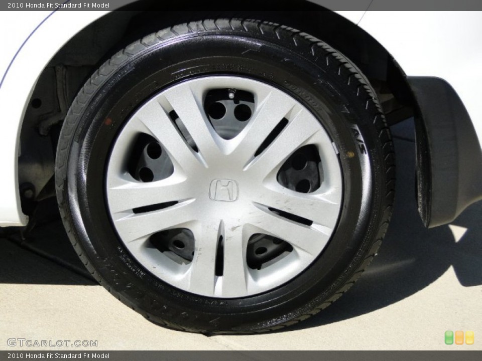 2010 Honda Fit  Wheel and Tire Photo #59677879