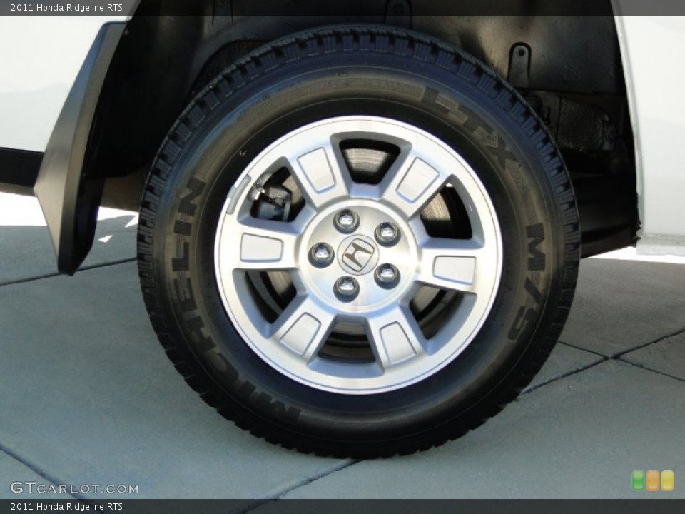 2011 Honda Ridgeline RTS Wheel and Tire Photo #59679008