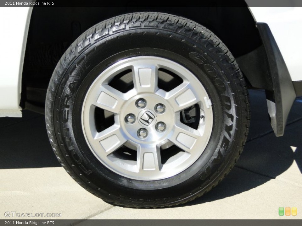 2011 Honda Ridgeline RTS Wheel and Tire Photo #59679020