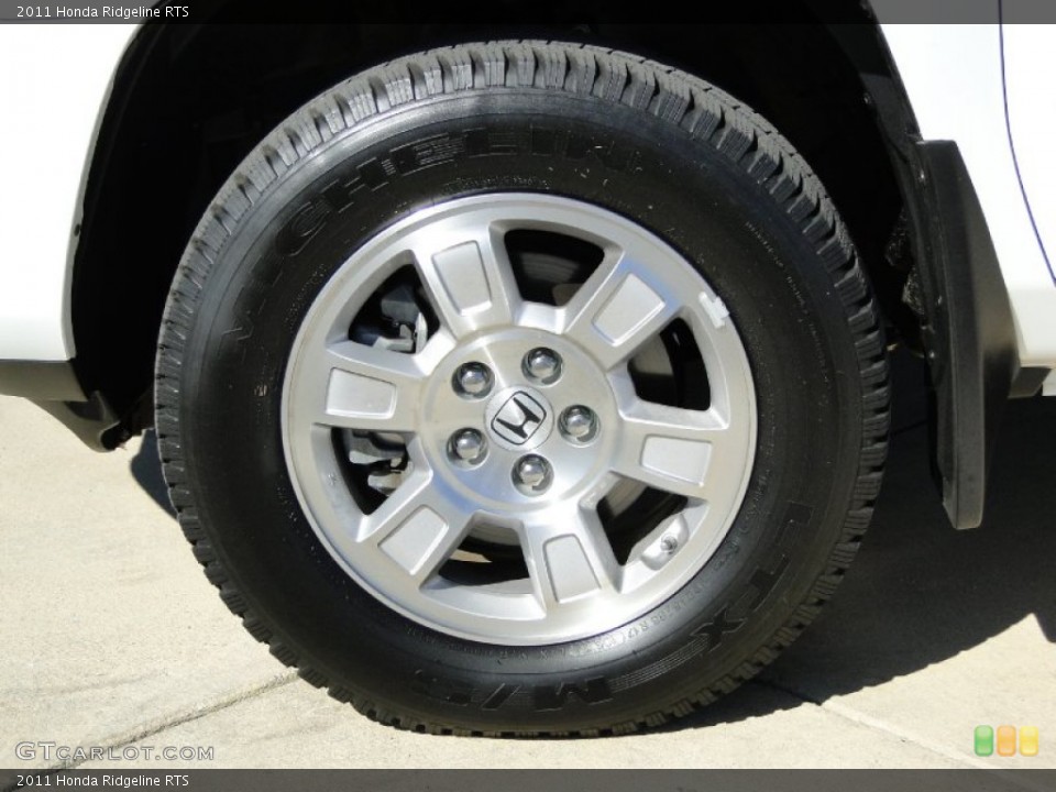 2011 Honda Ridgeline RTS Wheel and Tire Photo #59679029