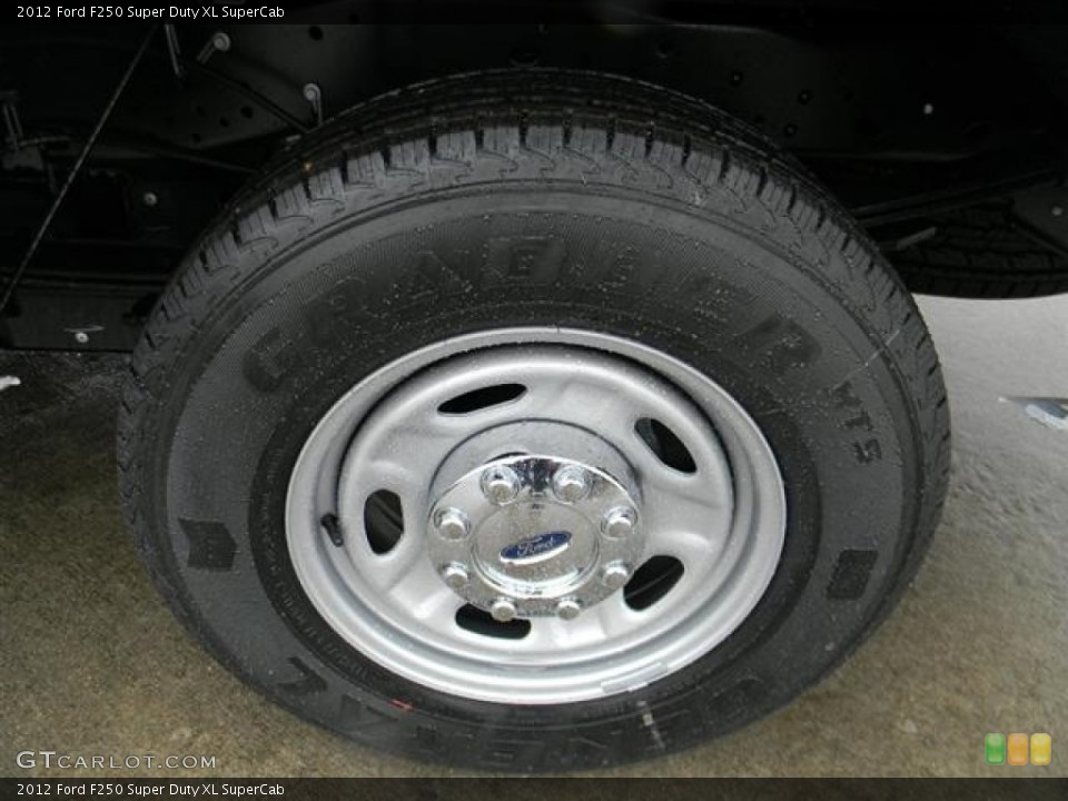 2012 Ford F250 Super Duty XL SuperCab Wheel and Tire Photo #59679467