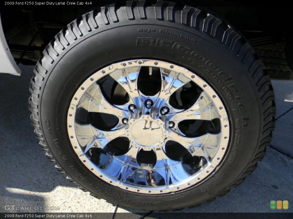 2009 Ford F250 Super Duty Custom Wheel and Tire Photo #59681336
