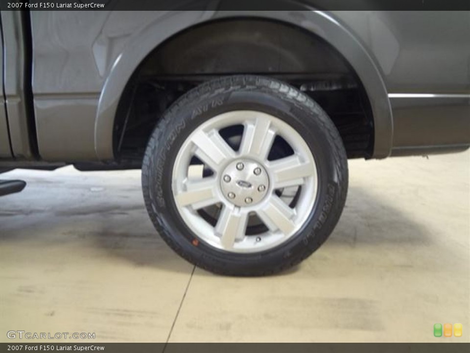 2007 Ford F150 Lariat SuperCrew Wheel and Tire Photo #59681576
